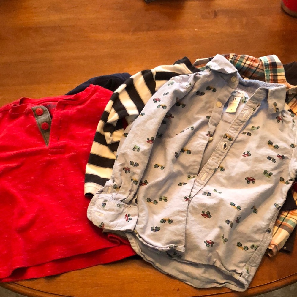 3T Long Sleeve Shirt Bundle